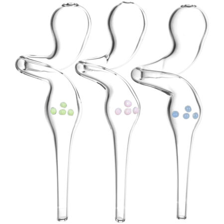 Mighty Maelstrom Glass Dab Straw - 6.25"