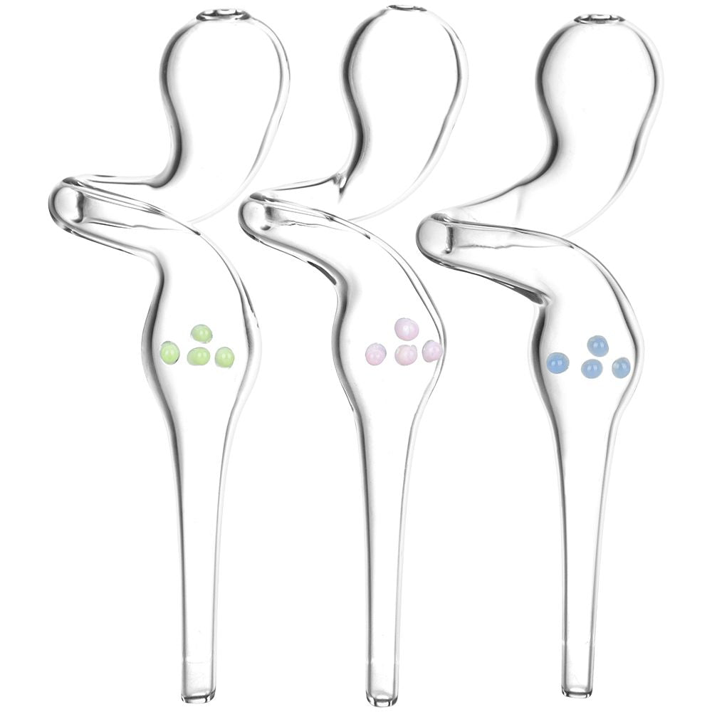 Mighty Maelstrom Glass Dab Straw – 6.25″