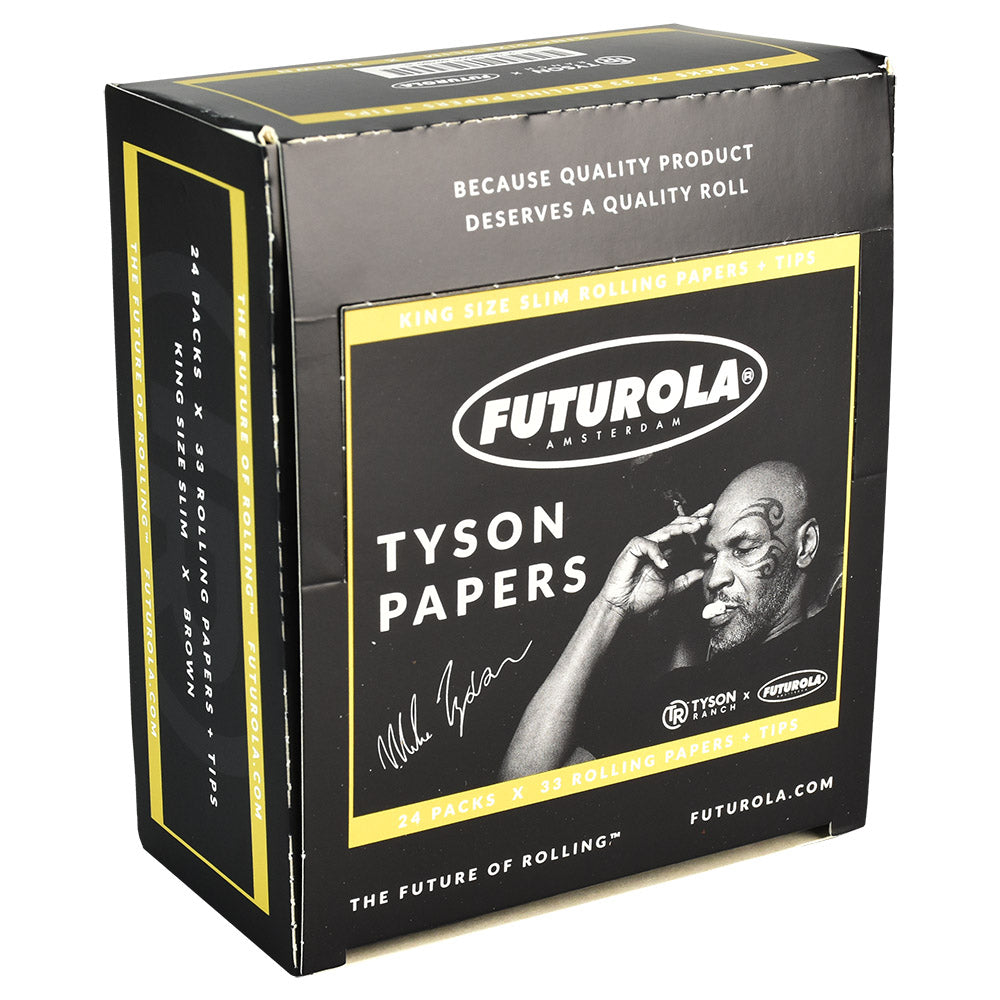 Tyson Ranch x Futurola Rolling Papers – King size Slim 24pcs