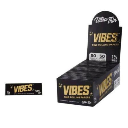 Vibes Rolling Papers Ultra Thin for Dry Herbs