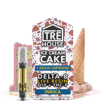 PROMO - FREE - Cartridges - Ice Cream Cake - Live Resin - Delta 8 - (5 Pack)