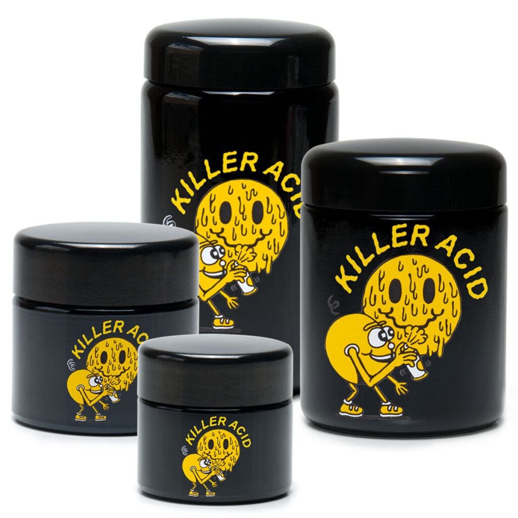 JR988 420 Science x Killer Acid UV Screw Top Jar – Miles of Smiles