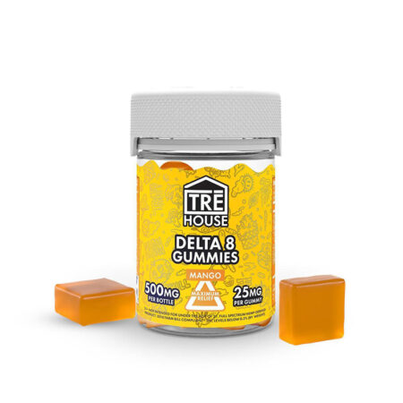 Gummies - Delta 8 - Mango - (10 x 6 Pack) - 60pc MC