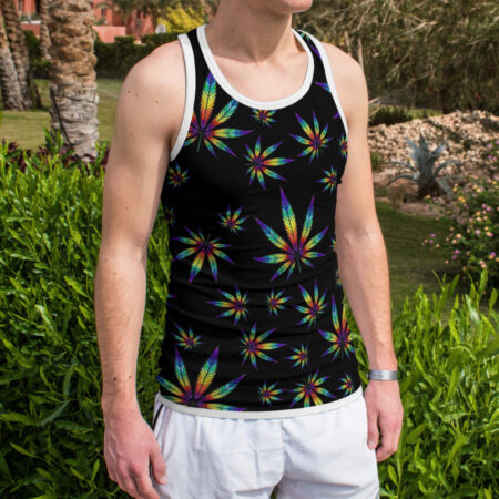 Rasta Leaf Black Tank Top 6-Pack Collection