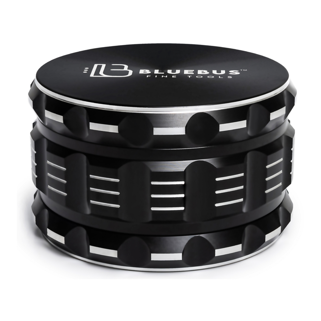 GA 4-Piece Aluminum Herb Grinder – 3-Inch Full-Size | BlueBus Fine Tools