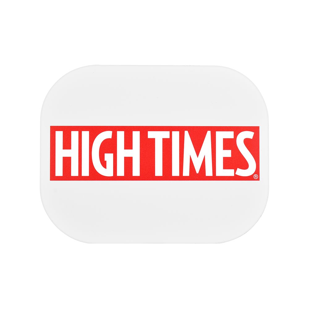 High Times x Pulsar Mini Magnetic Rolling Tray Lid – White Logo / 7″x5.5″