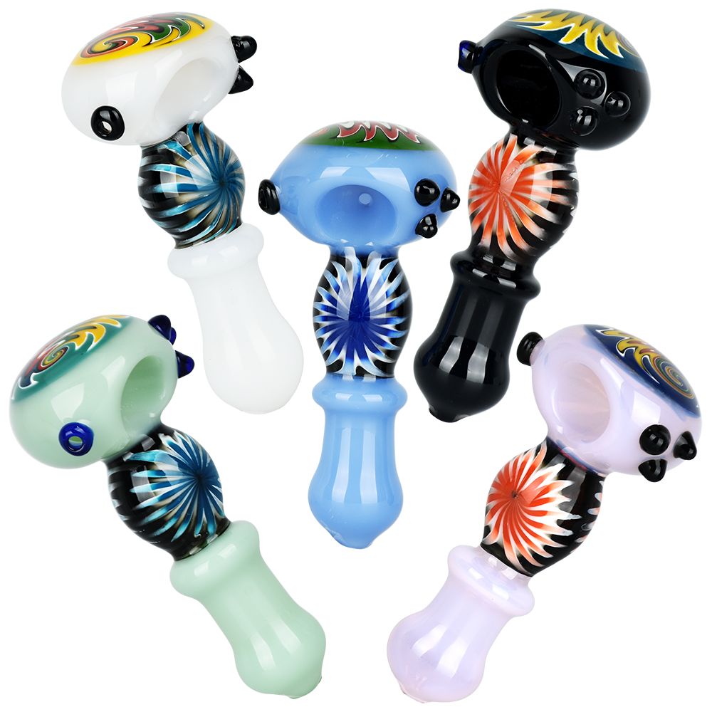 Intrinsic Flow Glass Spoon Pipe – 5″ / 10ct