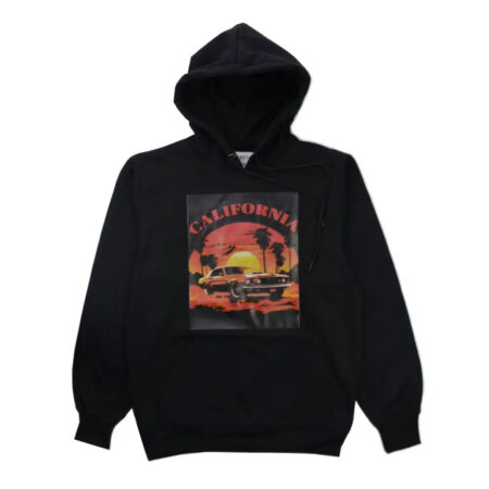 California Sunset Hoodie - Soft and Durable Clothing - M