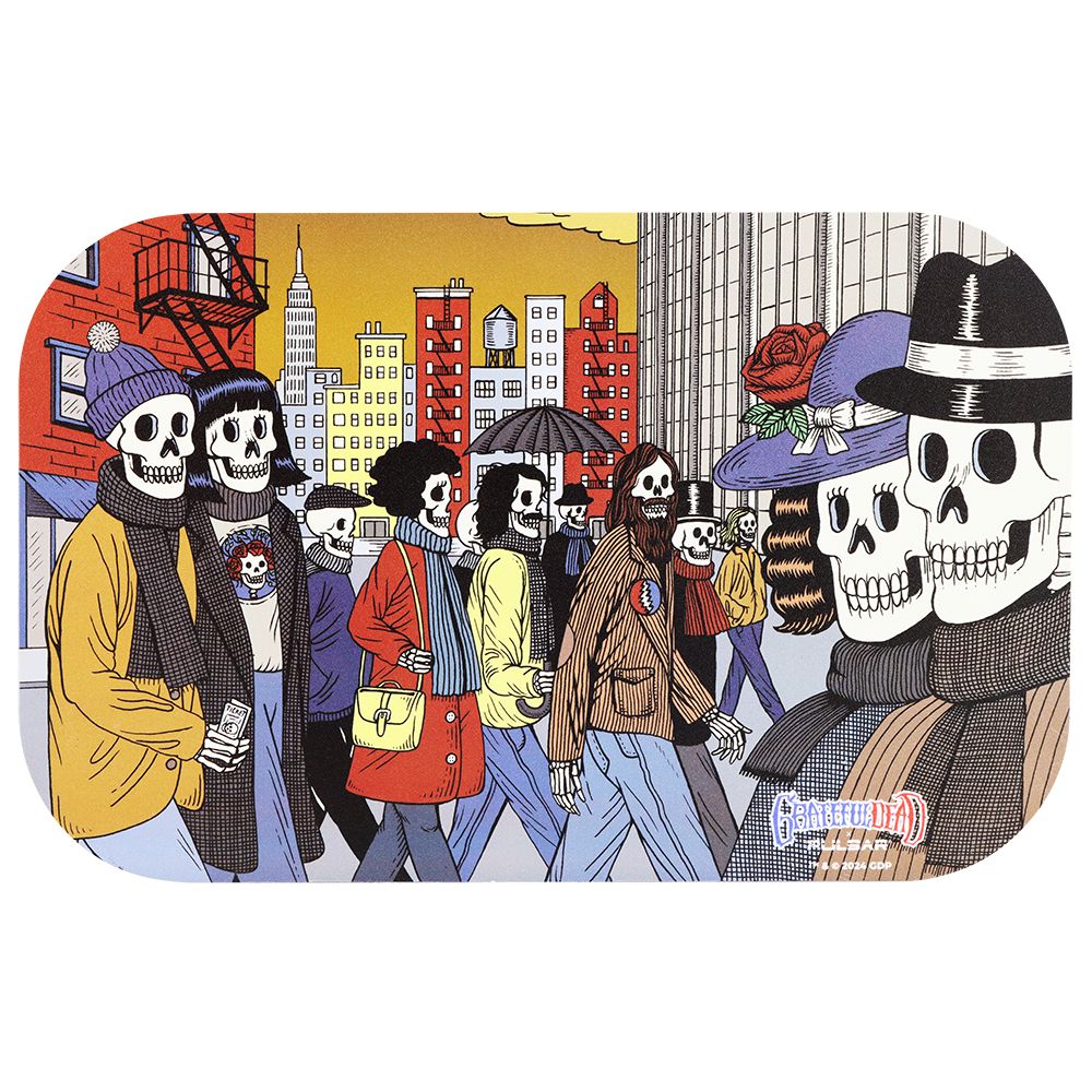 Grateful Dead x Pulsar Magnetic Rolling Tray Lid – Street People / 11″ x 7″