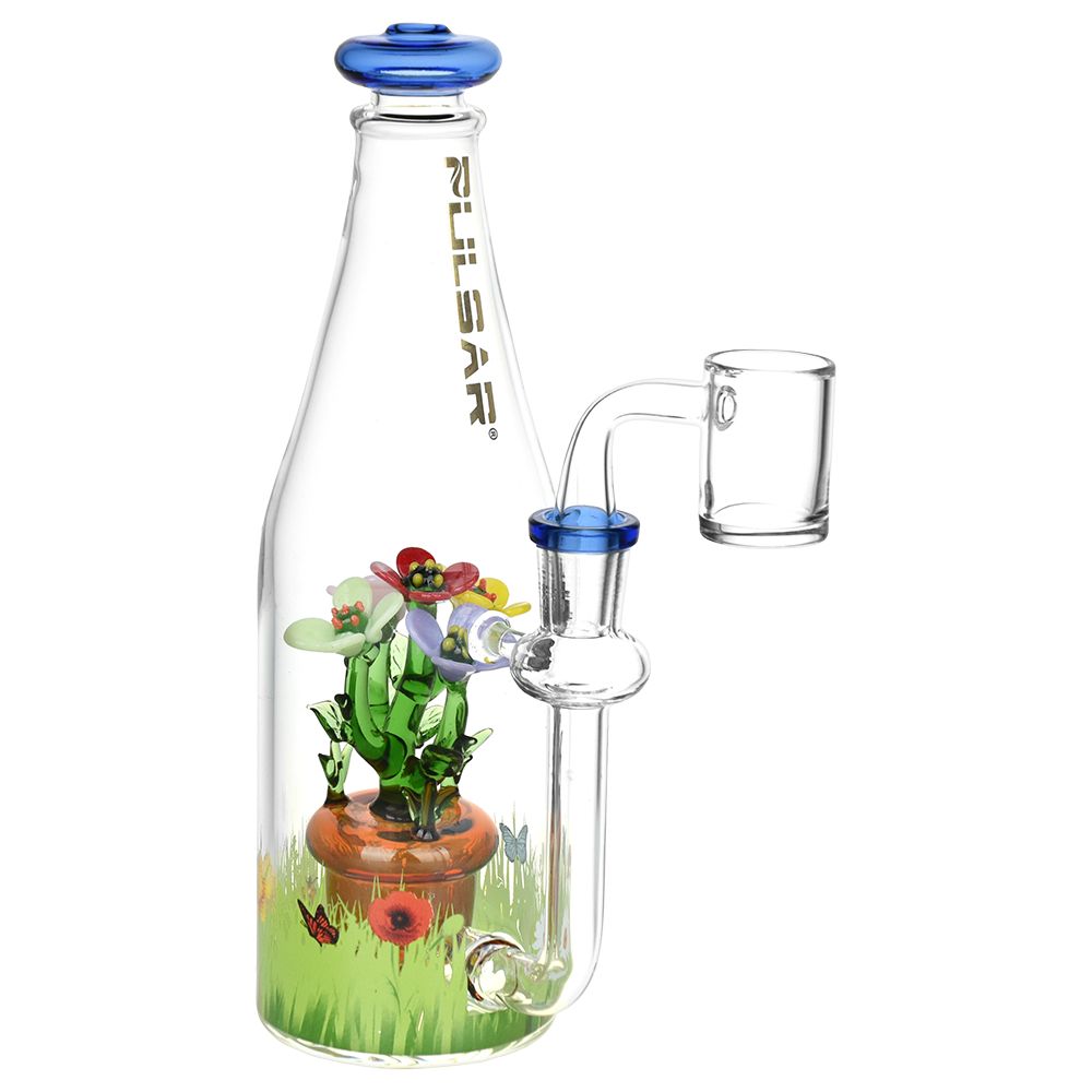 Pulsar Flower Garden Bottle Rig – 8.5″ / 14mm F
