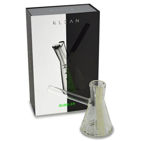 Klean Glass Bubbler Thick 7-9mm Premium Water Pipe