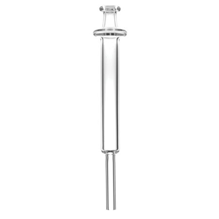 Quartz Minimalist Syringe Dab Straw