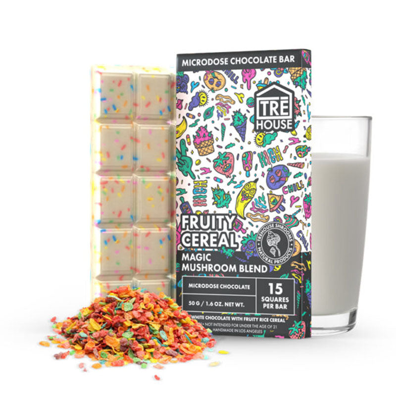 Chocolate Bar – Fruity Cereal – Magic Mushrooms – (12 x 10 Pack) – 120pc MC