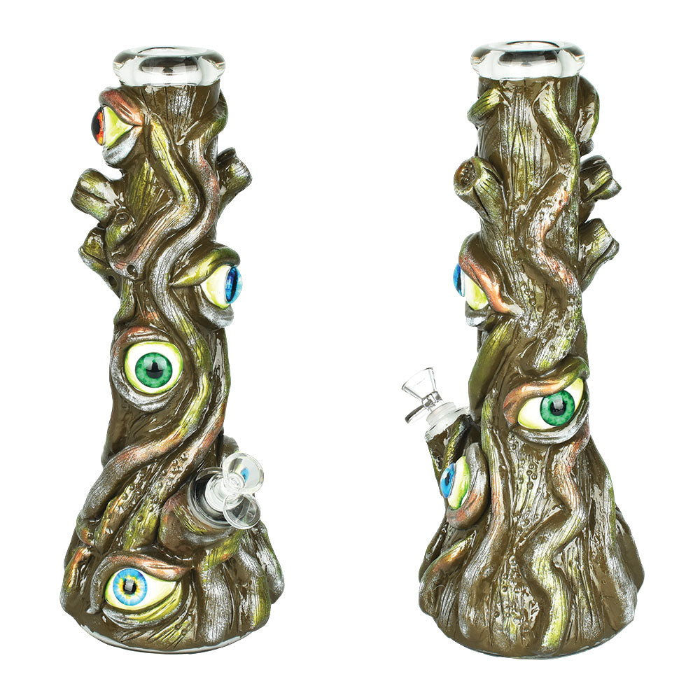 Trees Have Eyes 3D Painted Beaker Water Pipe – 14″ / 14mm F