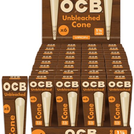 OCB Virgin 1-1/4 Pre-Rolled Cones