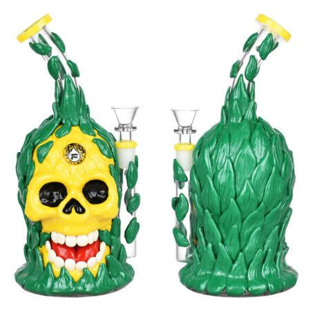 Pulsar Skull Pineapple Water Pipe – 10″/14mm F