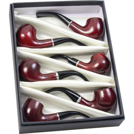 Fujima Wooden Mix Pipes – 5.25″ – 6PC BOX