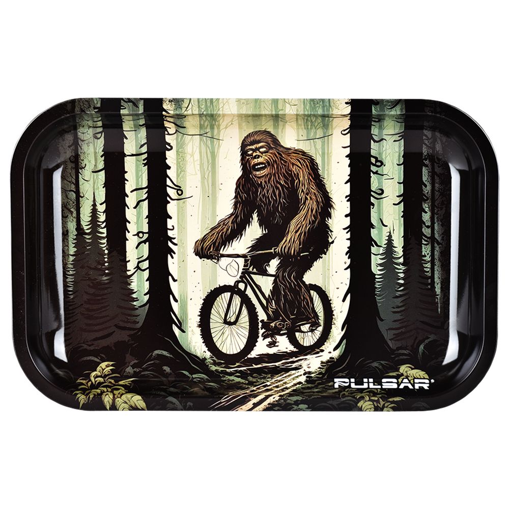 Pulsar Metal Rolling Tray – Bigfoot Rides Again / 11″x7″