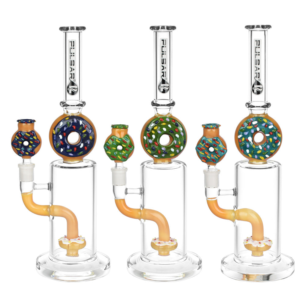 Pulsar Donut Love Water Pipe | 13″ | 14mm F