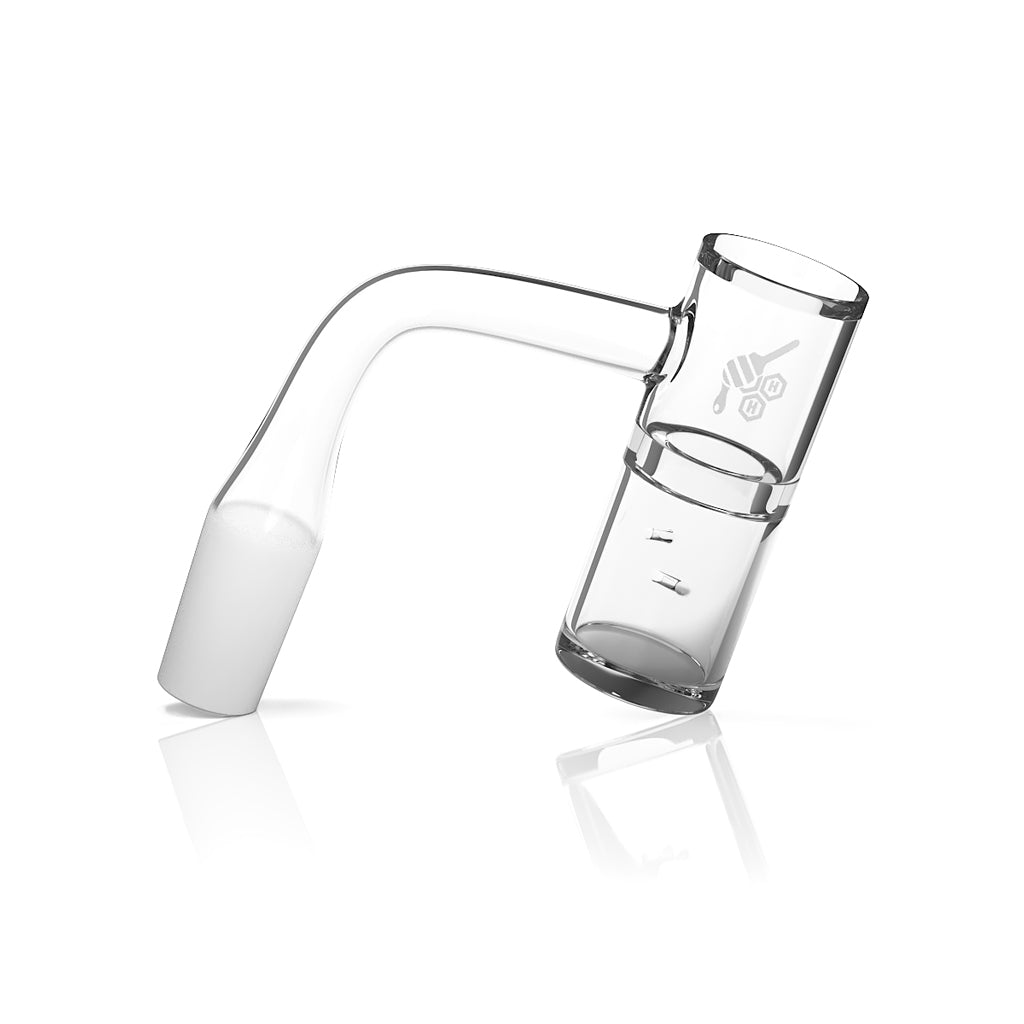 HONEY WELL QUARTZ BANGER – 90° DEGREE | YL