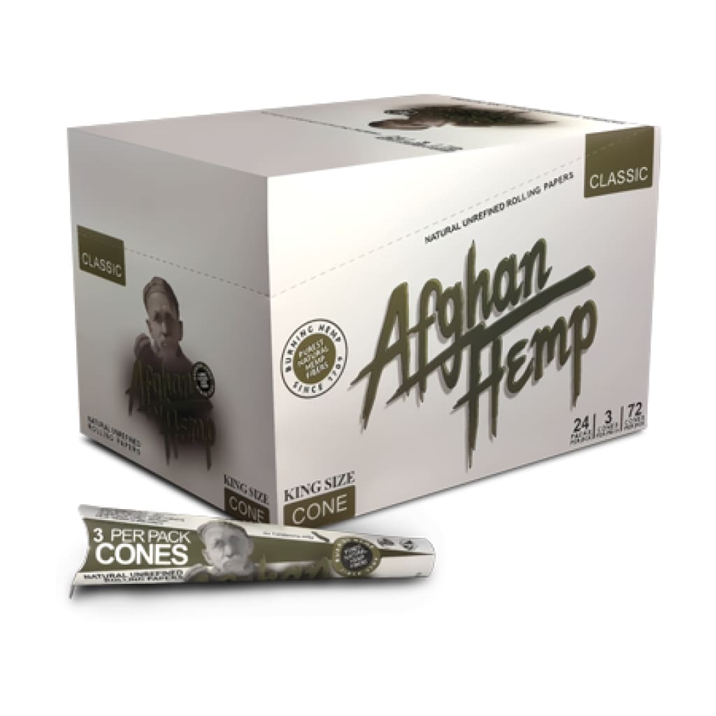 Rebranded Afghan Hemp Pre-rolled Cones