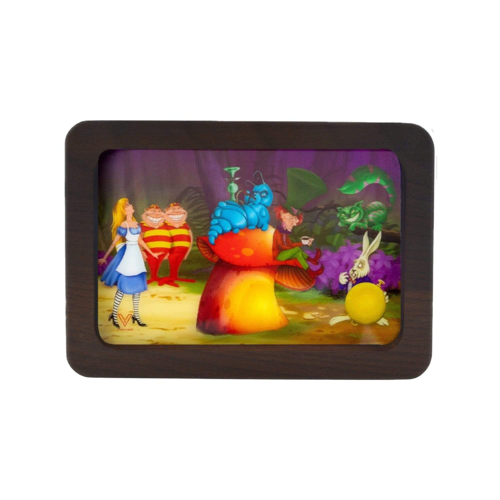 Alice Mushroom 3D High Def Wood Rollin’ Tray