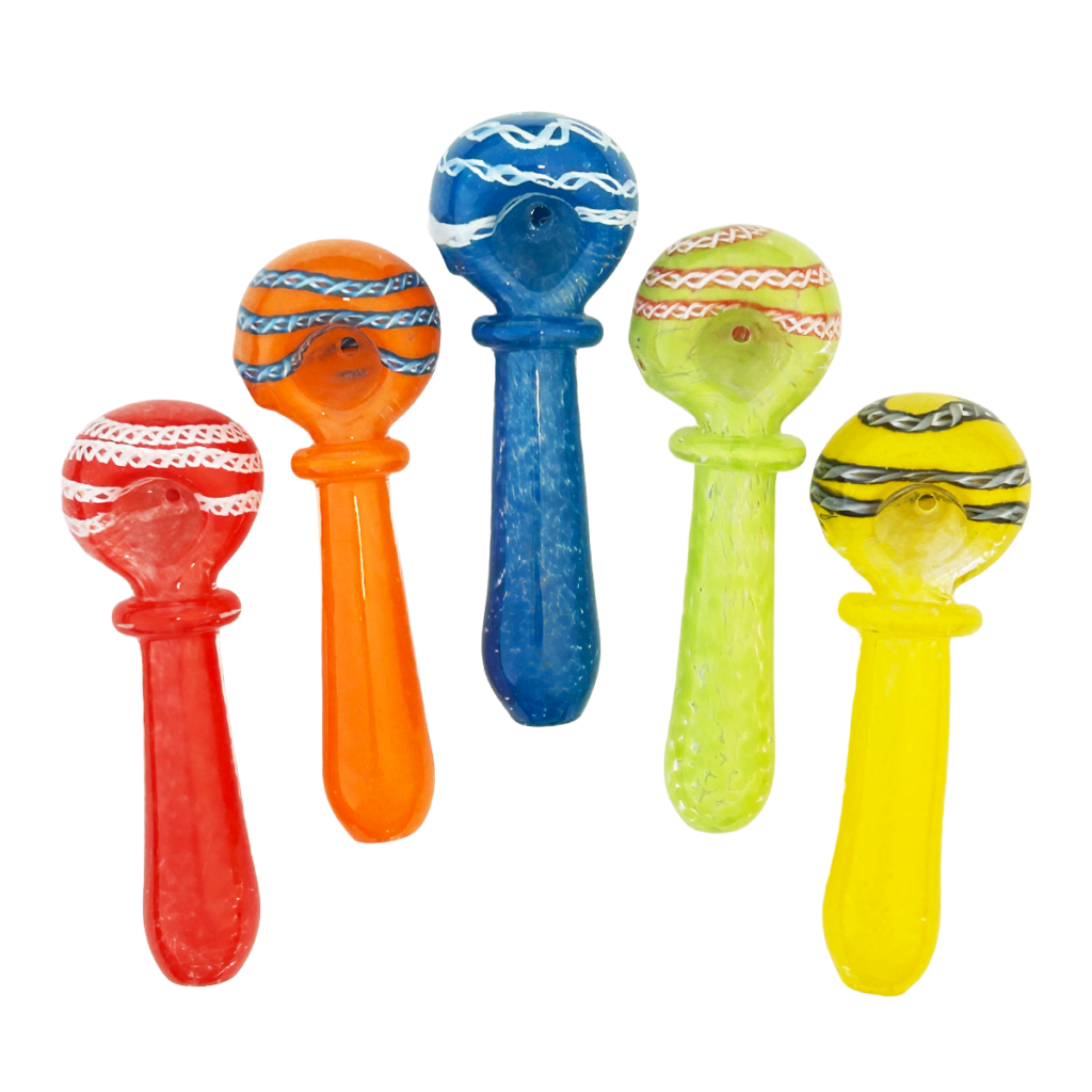 Artful Twisted Ring Dry Herb Pipe
