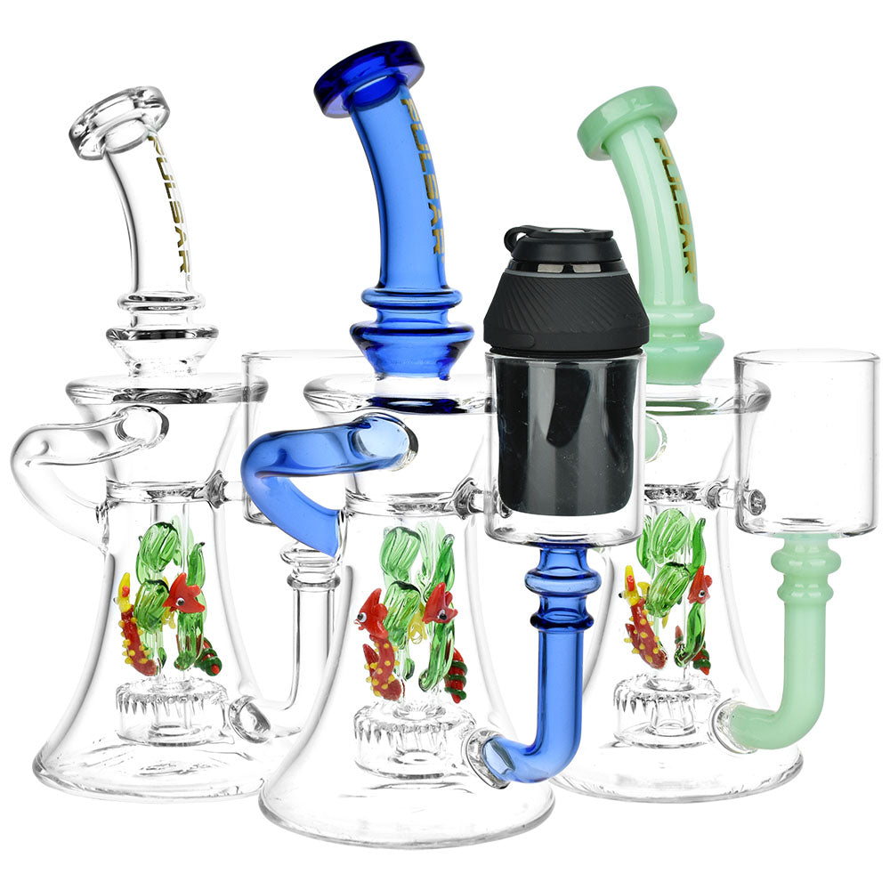 Pulsar Aquatic Soiree Recycler Water Pipe For Puffco Proxy | 8.5″