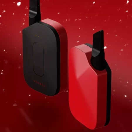 Vessel Compass Rise Vape Bar [Crimson]