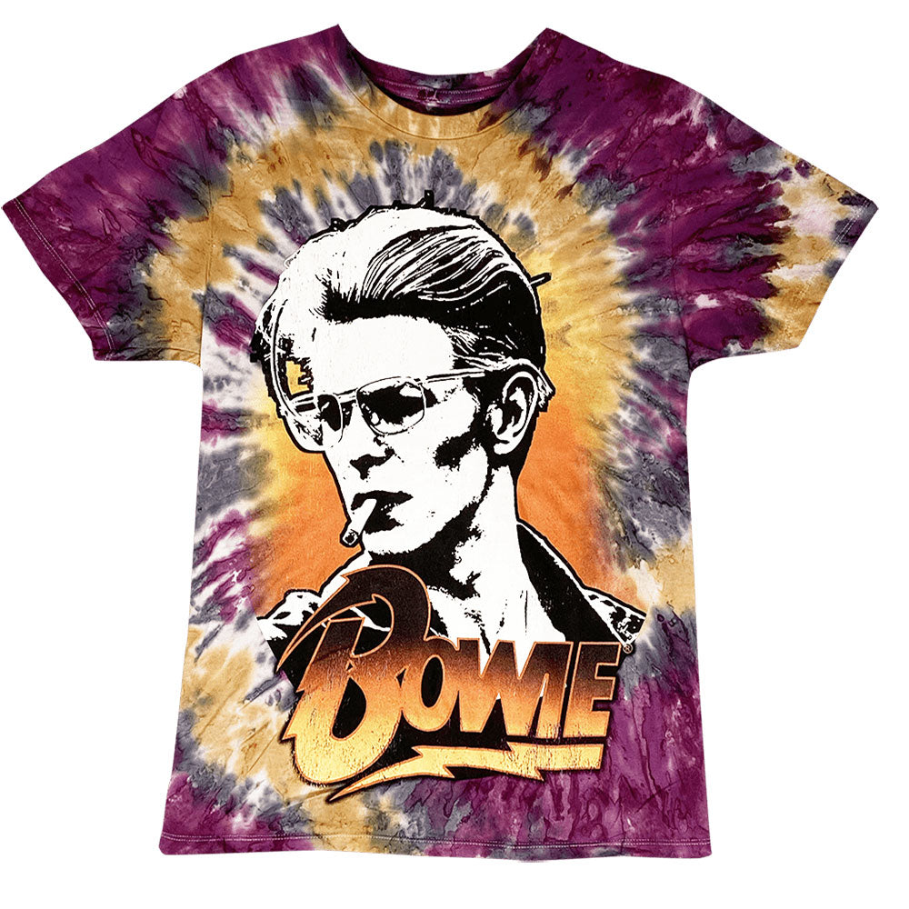David Bowie Smokin’ Tie-Dye T-Shirt