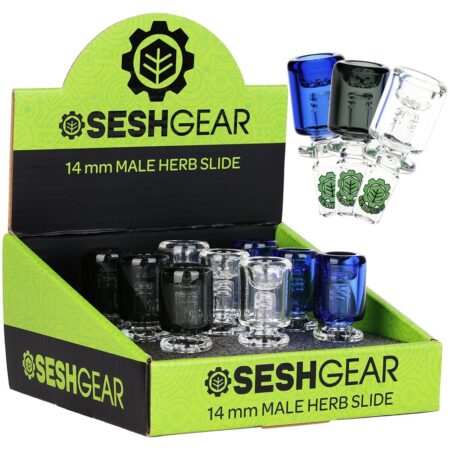 SeshGear Ash Catcher Herb Slide – 14mm M / 9ct