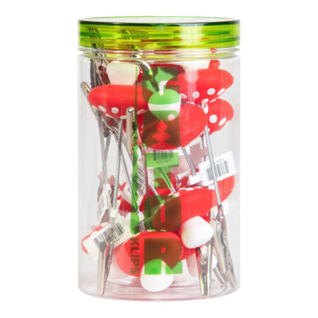 Gator Klips Mushroom Memo Clip - 4.5" - 14PC