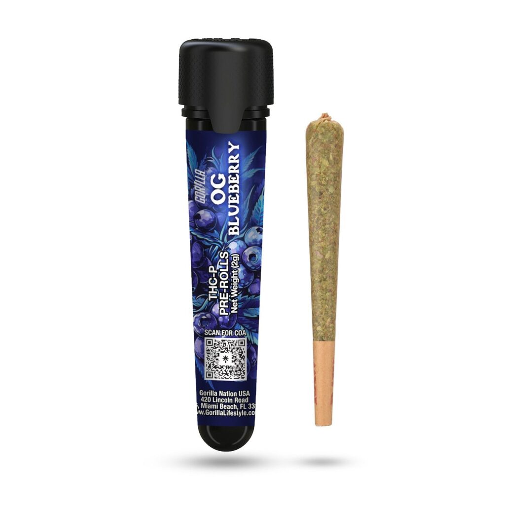 THC-P Pre-Roll (2g) – OG Blueberry