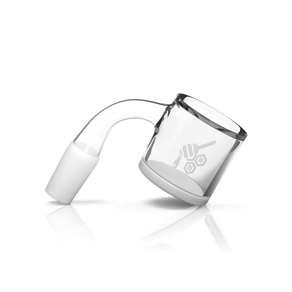 HONEY & MILK XL BEVEL QUARTZ BANGER – 90° DEGREE | YL