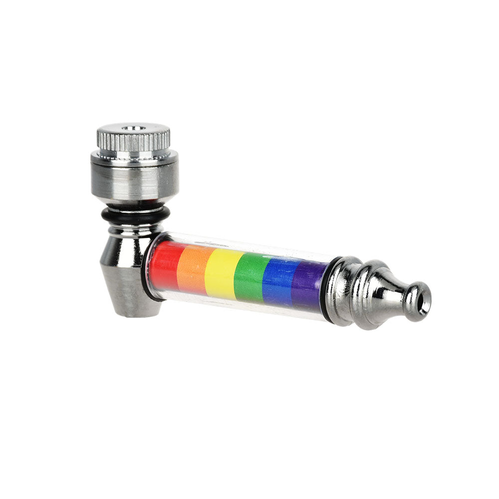 Aluminum Hand Pipe - 3" / Rainbow 25PC Jug - - Image 2