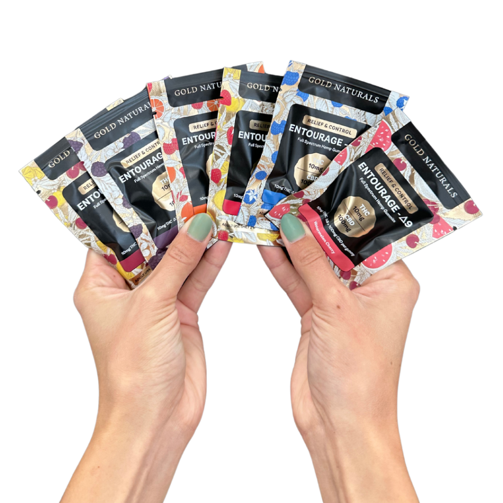 Gold Naturals Δ9 Sample Gummies 6-Pack
