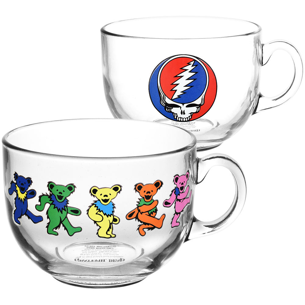 Grateful Dead Glass Soup Mug | 22oz