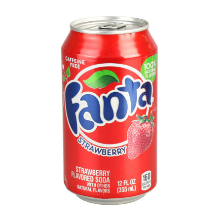 Soda Can Diversion Stash Safe - 12oz / Strawberry Fanta