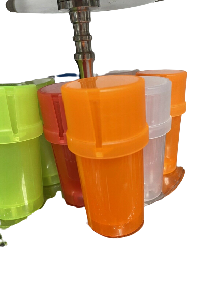 Tobacco Herb Grinder Spice Dry Herbal Crusher “Color May Vary”