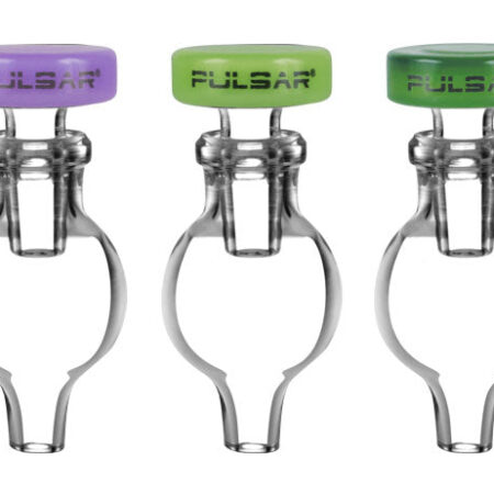 Pulsar Bubble Carb Cap w/ Stop & Airflow Control - 22mm / Assorted Colors