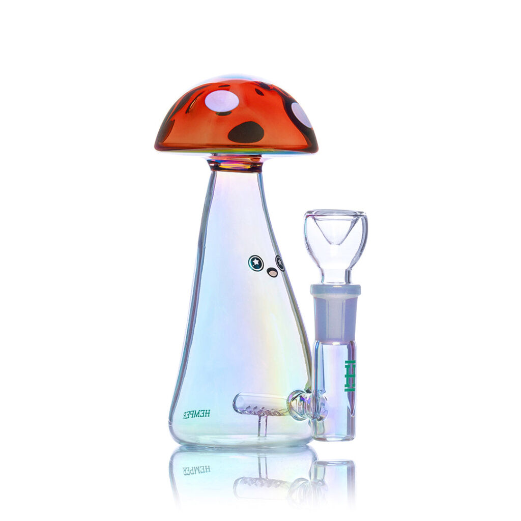 HEMPER- Trippy Shroom Bong 6″