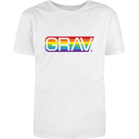 GRAV® Gay Pride Logo T-Shirt