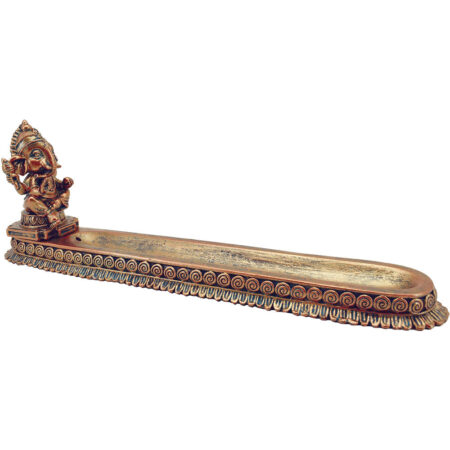 Meditating Ganesh Stick Incense Burner - 11"