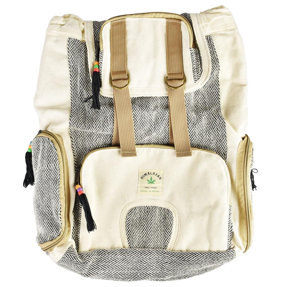 ThreadHeads Hemp Herringbone D-Ring Backpack