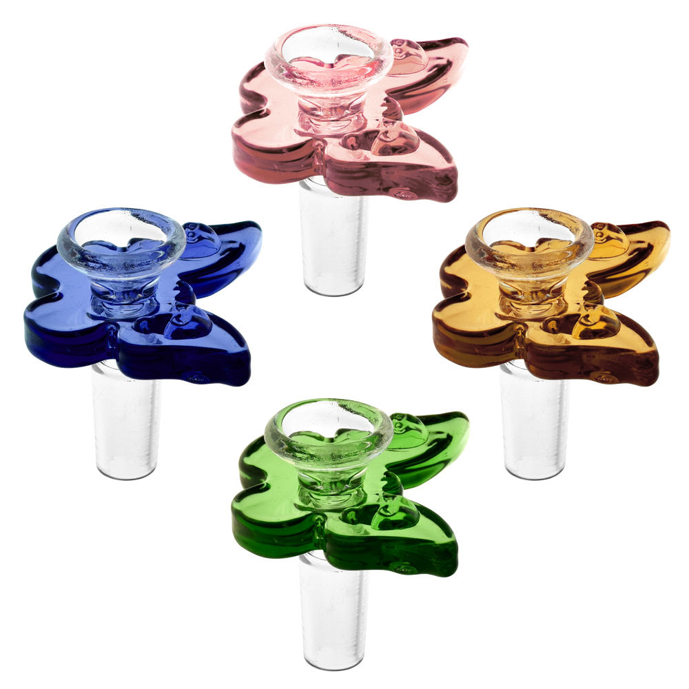 Skull Butterfly Herb Slide – Colors Vary