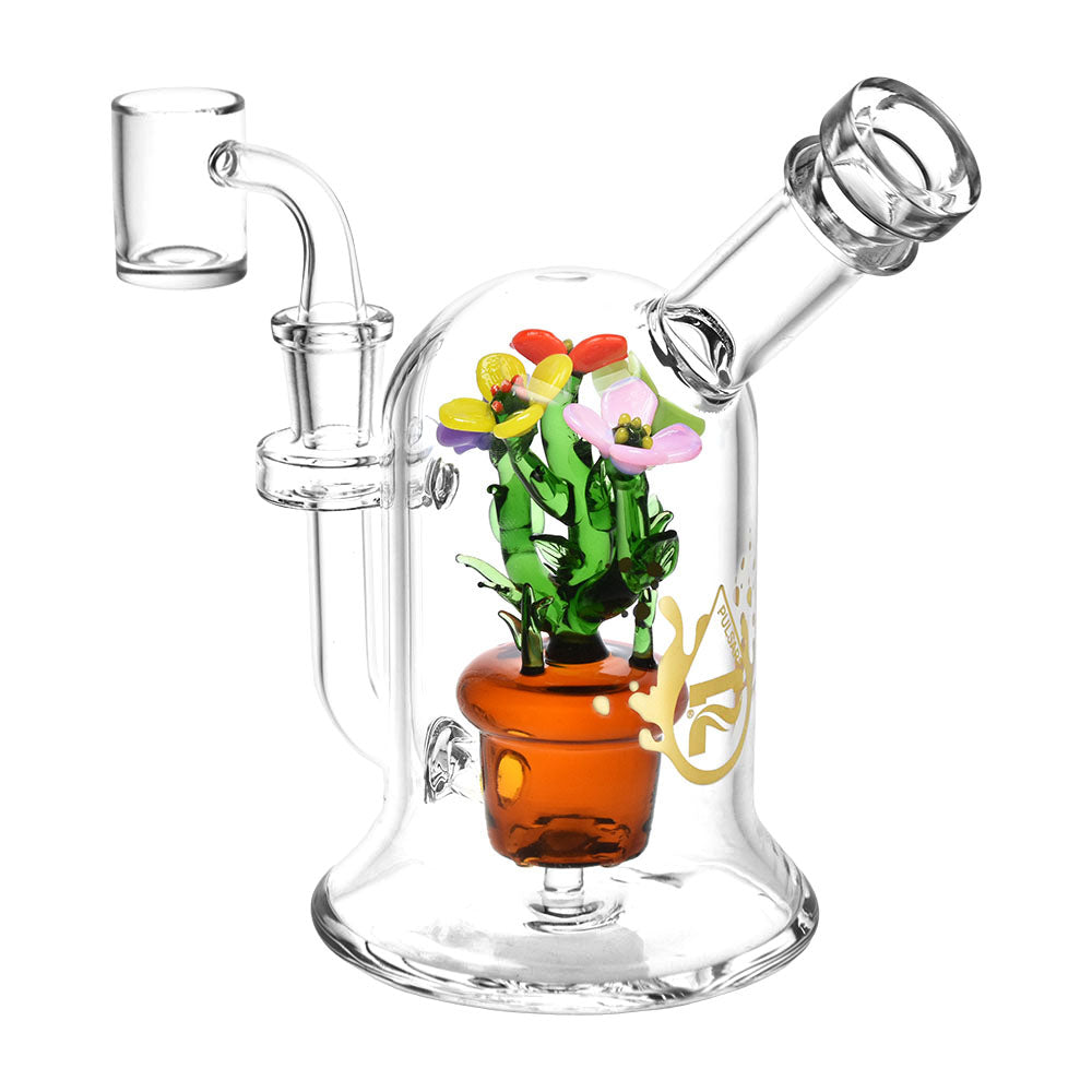 Pulsar Pretty Flowers Dab Rig – 6.5″ / 14mm F