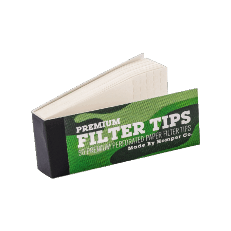 Hemper Perforated Filter Tips (50ct)