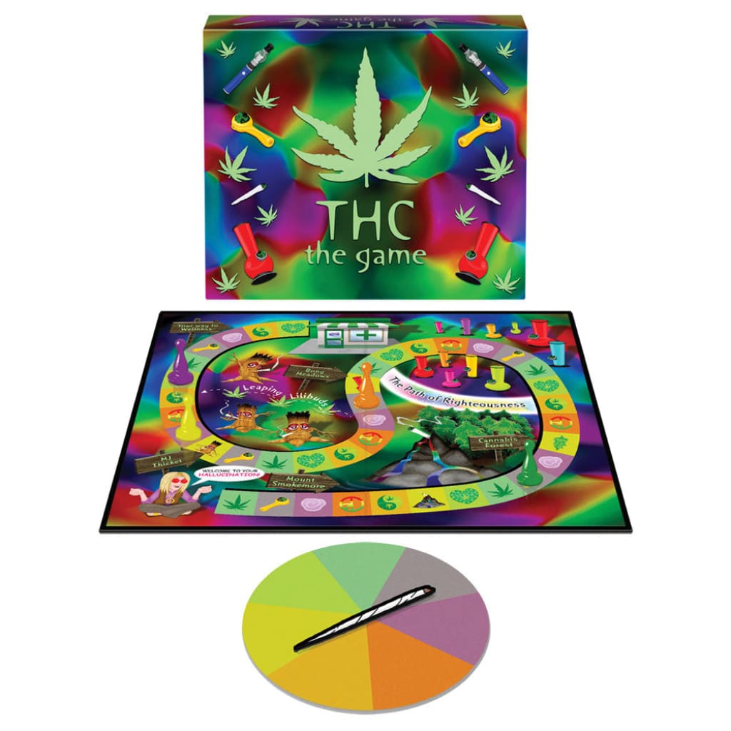 Fun 420-themed Board Game With Dares And Challenges