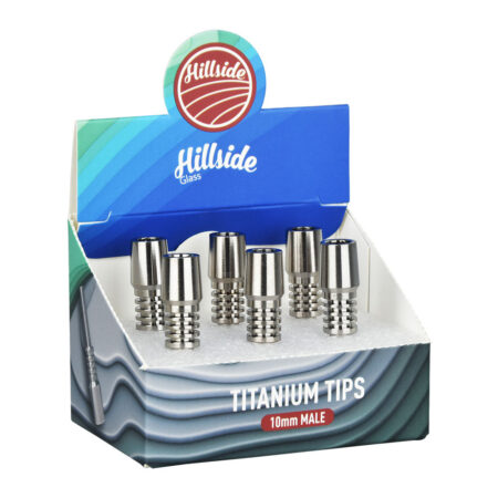Hillside Titanium DabTips – 1.5″ / 10mm M 6pcs