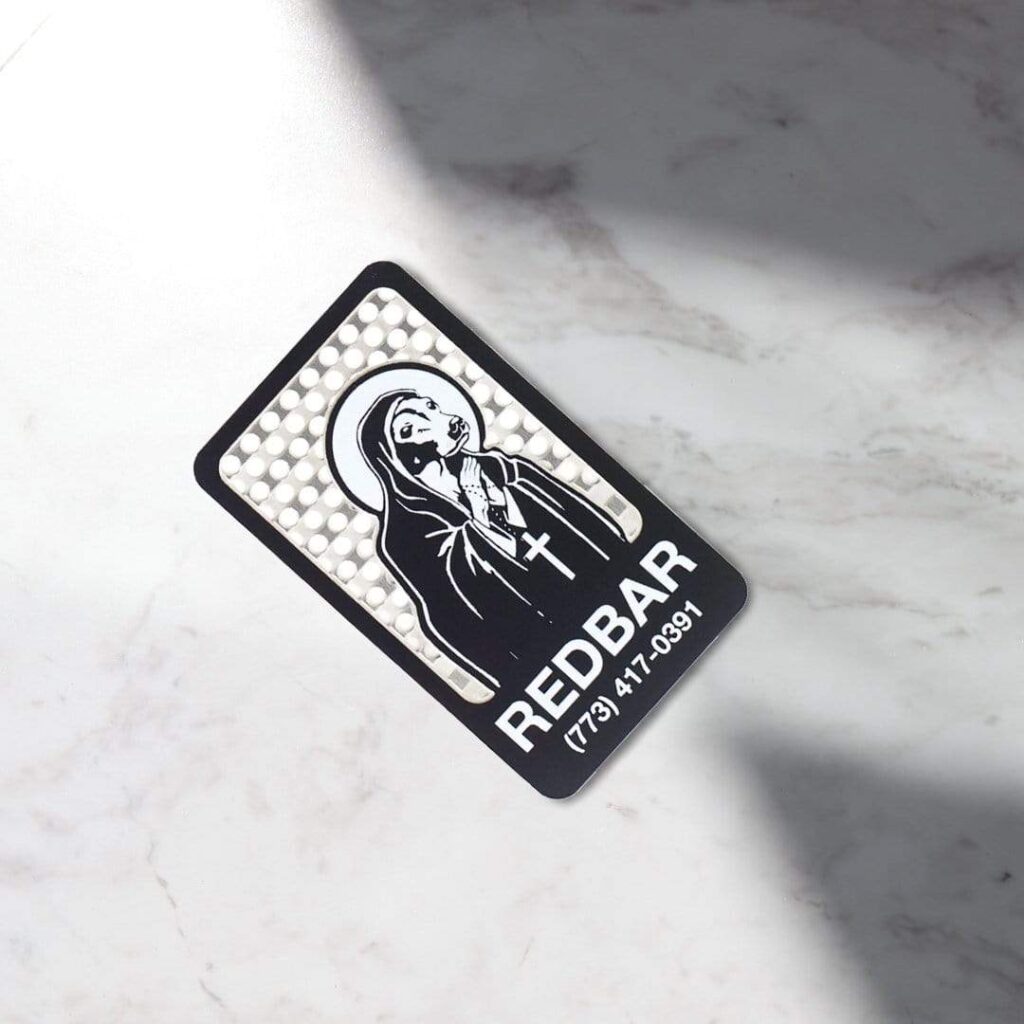 Custom Grinder Card (1-2 color print with full color sleeve)